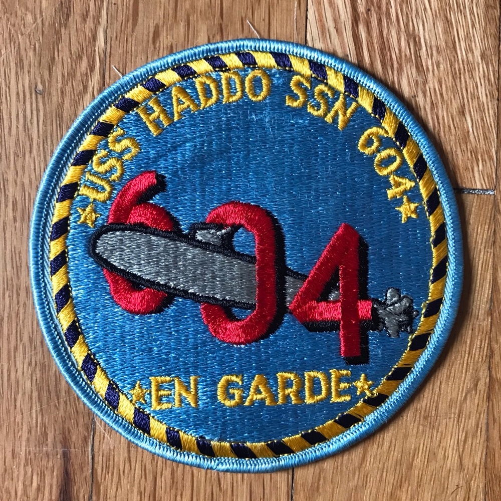 Vintage submarine patch SSN 604